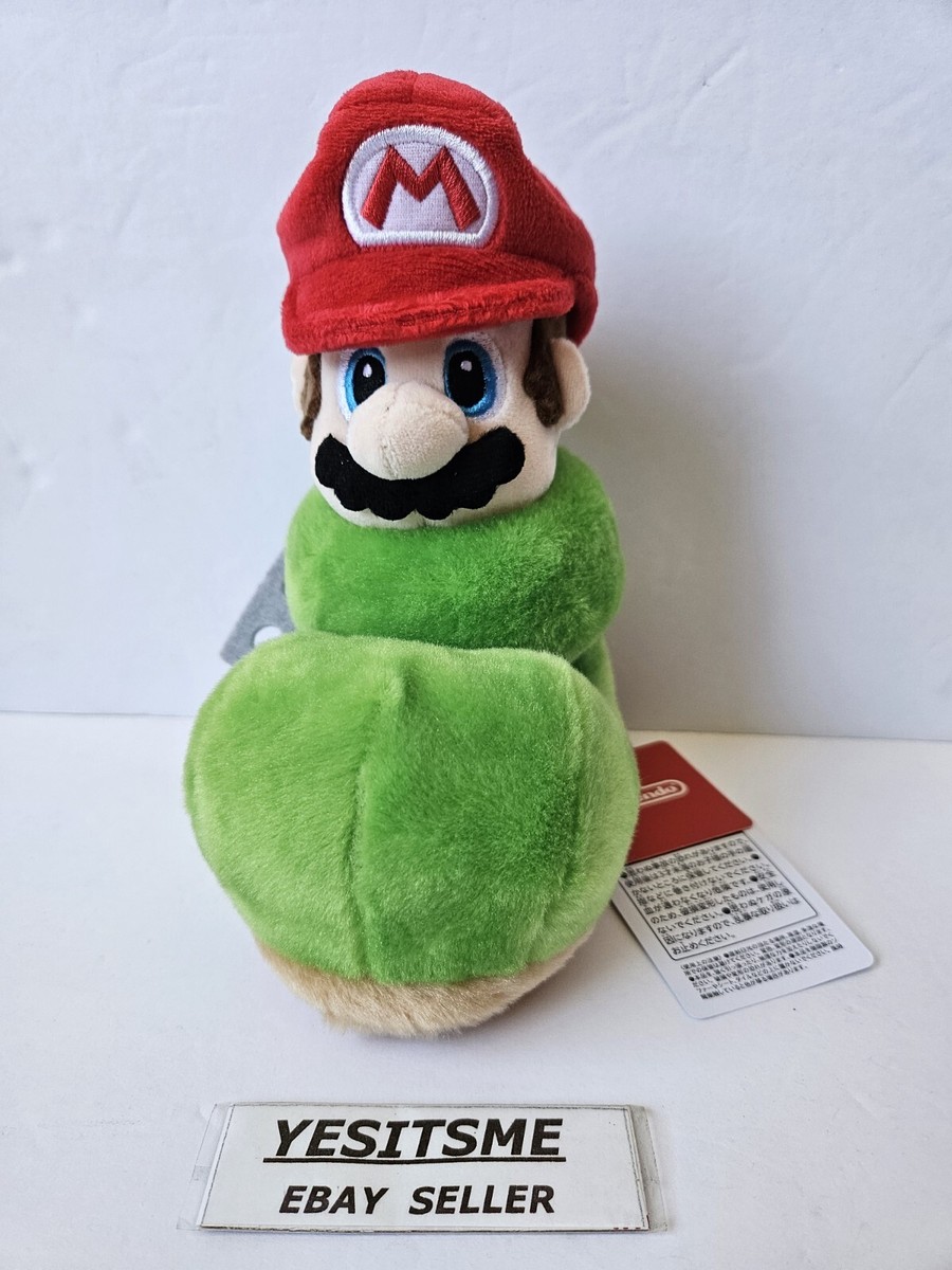 Super Mario Power Up Plush in Boot W/ Chain Plush Boots Nintendo