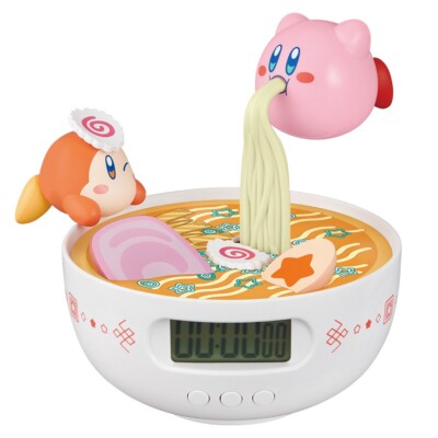 Sato インテリア コレクション レア ドーム kitchentimer RARE Kirby of the Stars Ramen Kuji 2024 Kitchen Timer with Figure