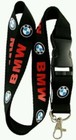 BMW Red Lanyard Black UK Seller Keyring ID Badge Holder Strap Car Logo