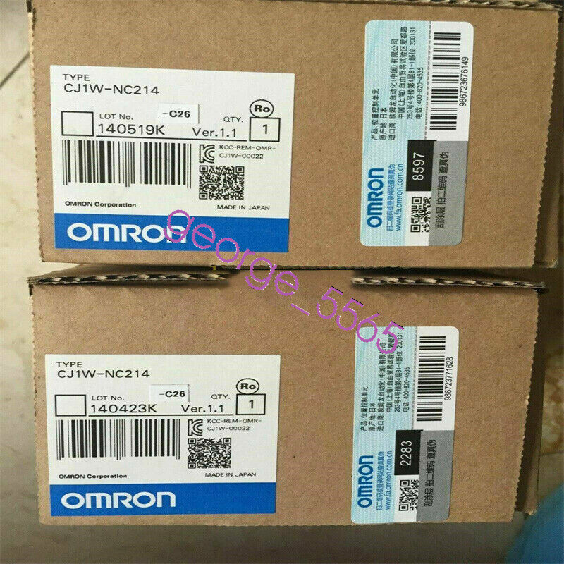 その他 omron CJ1W-NC214 CJ1W-NC[][]4 CJ-series Position Control Units (High-Speed