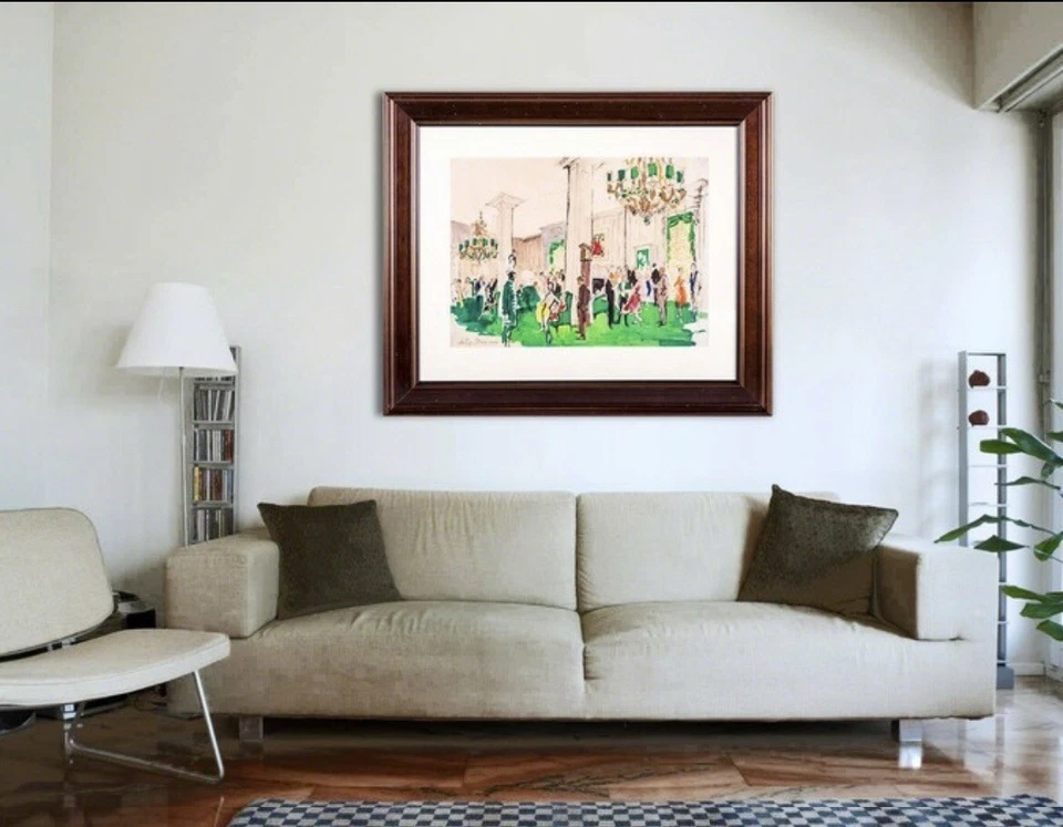 Pintura Original Leroy Neiman “Hotel Party” Foto 2 de 2