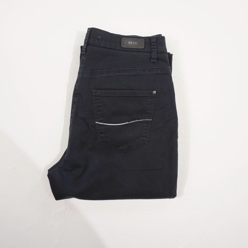 BRAX CAROLA Damen Jeans Hose Gr. 38K dunkelblau five Pocket Pants mid waist Baum - Bild 15 von 15