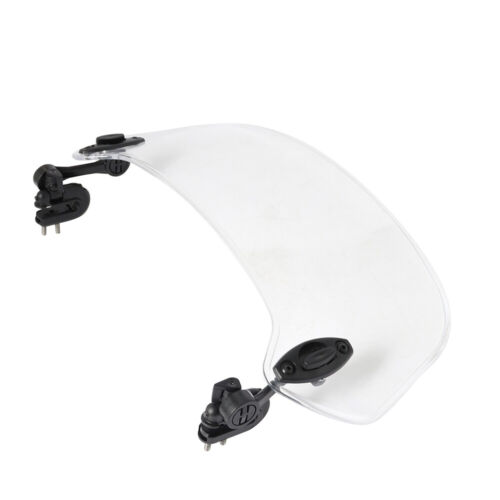 Clip On Windshield Extension Spoiler Wind Deflector Universal For Bike Motors - Picture 4 of 7