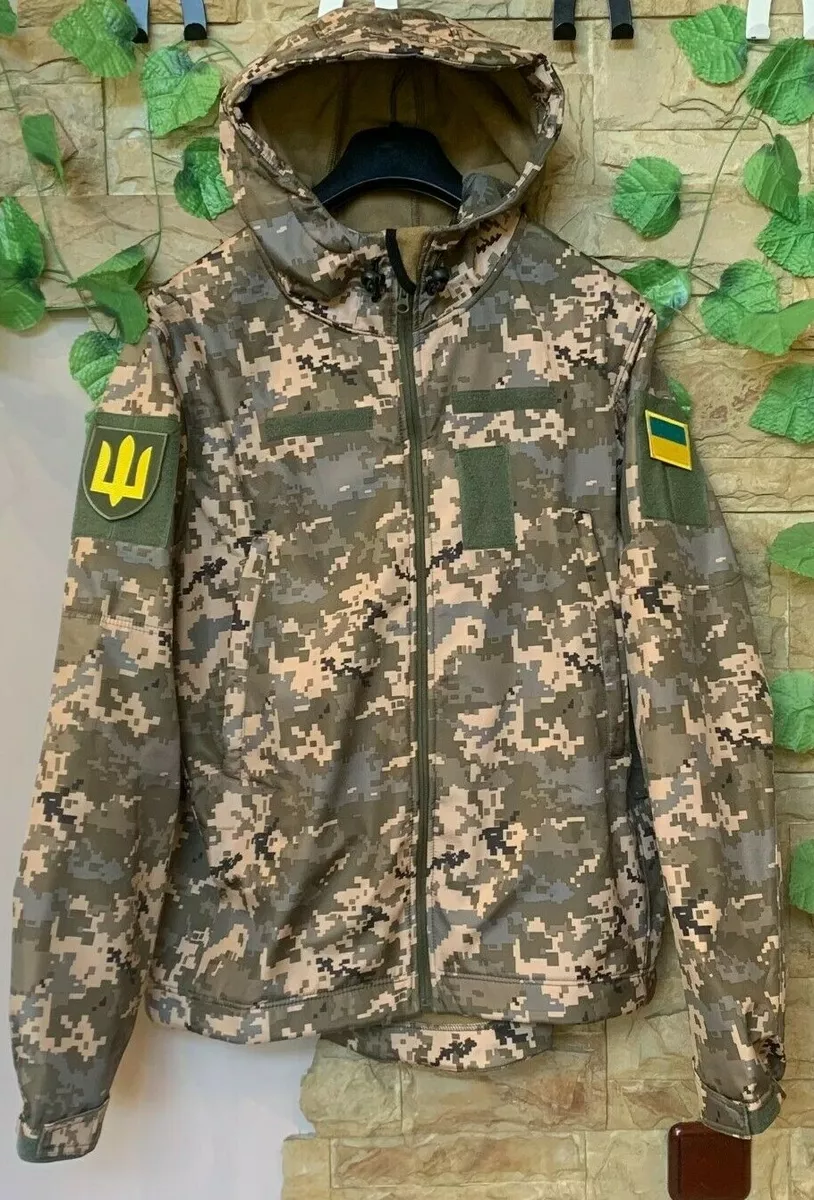 Ukrainian Tactical Jacket SoftShell Camouflage Ukrainian Armed