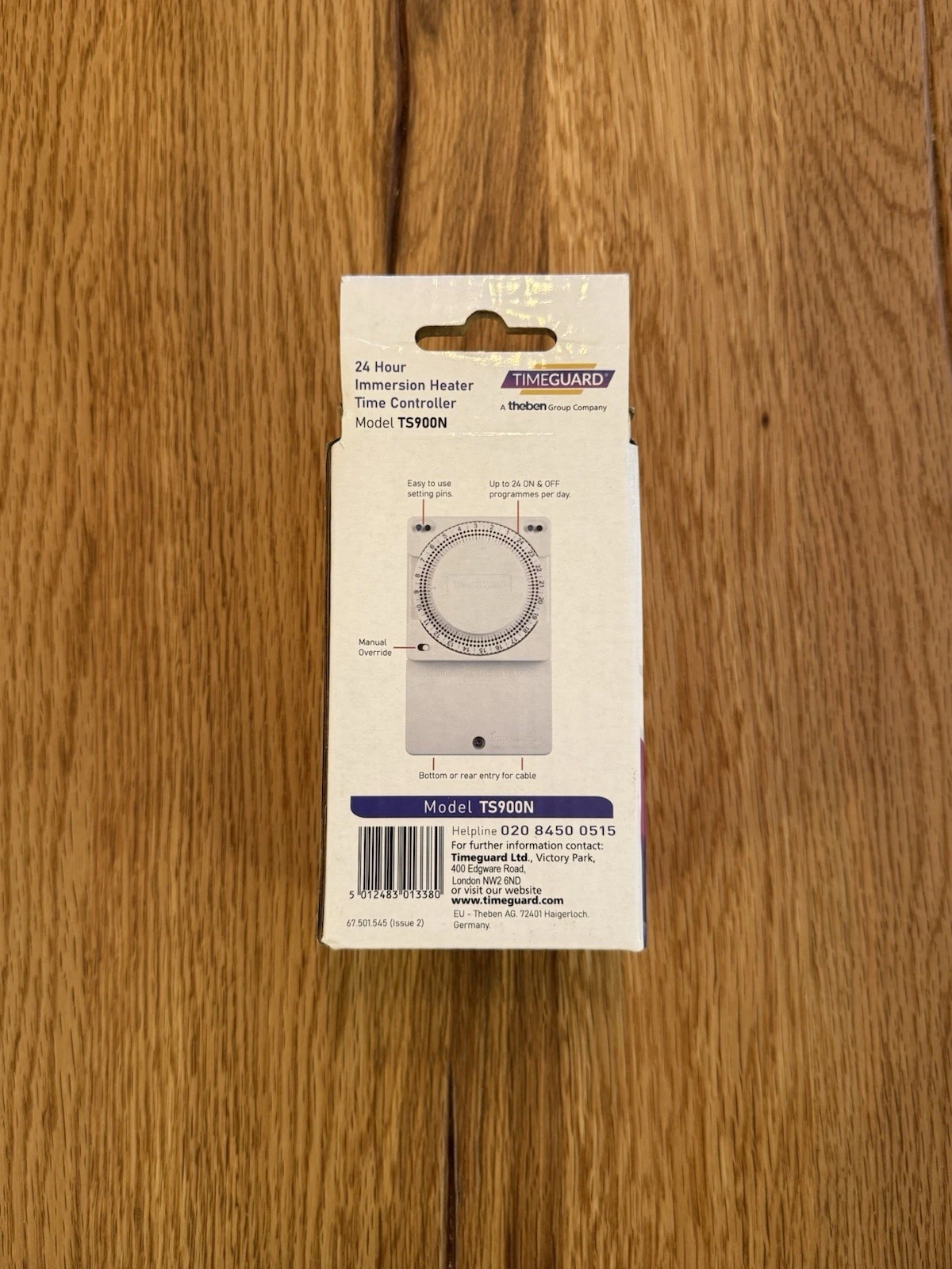 Timeguard TS900N 24hr Mechanical Immersion Heater Timer Controller - Brand New 3