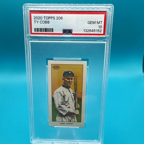 2020 Topps 206 Ty Cobb #50 Detroit Tigers Tobacco PSA 10 Graded Card