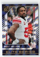 BOBBY OKEREKE #3 2024 PANINI DONRUSS GIANTS ELITE SERIES