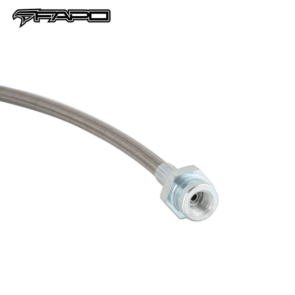 Línea de freno extendida FAPO TRASERA para Ford F150 Bronco 1980-1996 elevación de 4-6" PTFE SS Foto 4 de 4