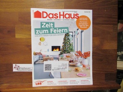 Das Haus. Bauen Wohnen Schöner Leben, Ausgabe Nordrhein Westfalen Bremen 12/2021
