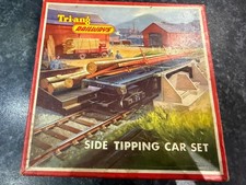 OO  Tri-ang Side Tipping Car Set : Incomplete /Spares or Repair