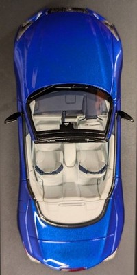 Kyosho 1/43 Lexus LC500 Convertible Structural Blue KS03902B