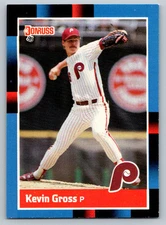 1988 Donruss #113 Kevin Gross Philadelphia Phillies