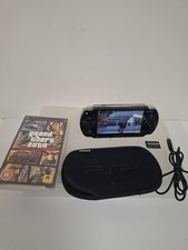 Sony Psp Series 1003 Console & USB Charge Lead 32m Memory Card And GTA Game