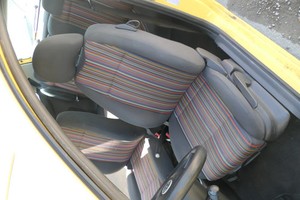 VW Fox Sitz Fahrersitz vorne links OHNEAirbag höhenverstellbar  v