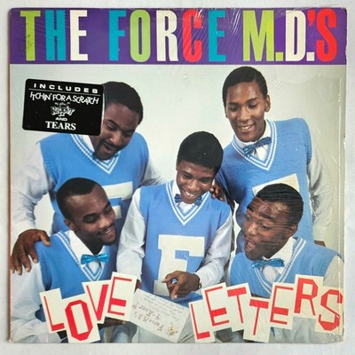 80'S R&B - FORCE M.D.'S - LOVE LETTERS LP - TOMMY BOY OG PRESS IN SHRINK