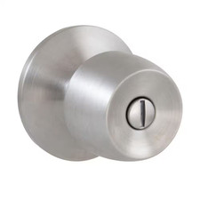 Defiant Brandywine Privacy Door Knob Locking Bedroom Bathroom Door Handle Lock