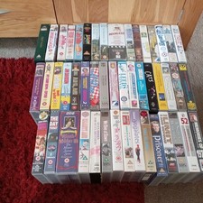50 x VHS video joblot  mixed lot FREE POSTAGE 