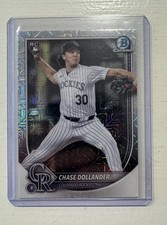 2025 Bowman Chrome - Chase Dollander #62 Mega Box Mojo Refractor (RC)