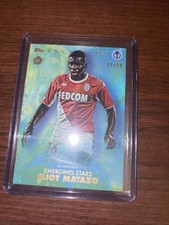 Eliot Matazo 2021-22 Topps Inception UEFA Emerging Stars RC Green 44/99 [dbK89