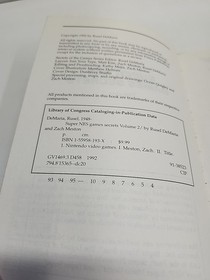 SNES Super NES Games Secrets Vol 1 2 & Greatest Tips Book Lot of 3 Prima Books