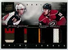 2012-13 Prime Dual Brett Bulmer Devin Setoguchi Patch 39/50 #48