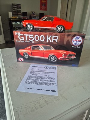 ACME 1968 SHELBY GT500 KR SPECIAL COLOR WT5185 RED/ORANGE A1801805