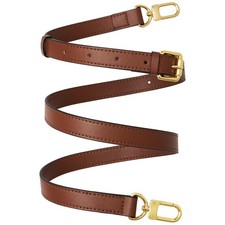 Genuine Vachetta Leather Crossbody Strap Genuine Leather Adjustable Replaceme...