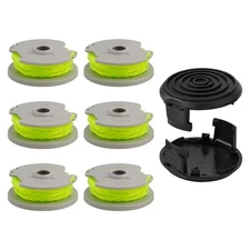 6X WA0014 Spool & Line For WG168 WG184 WG190 WG191 String Trimmer W/ Cap