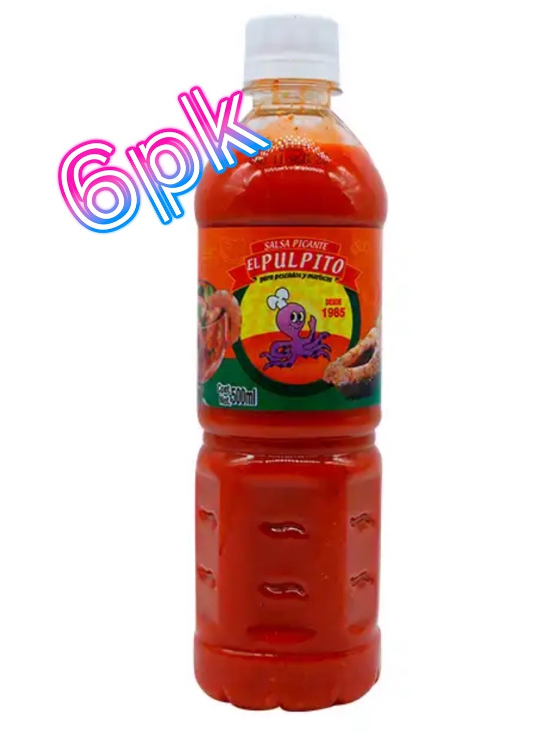Salsa PULPITO Para Mariscos Salsa de Mariscos (6ct.) 500 ml cada uno