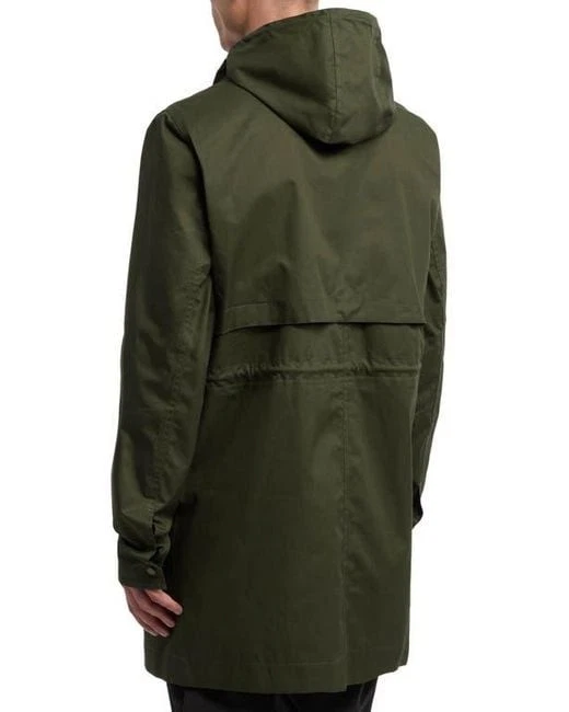 Мужской зеленый дождевик с капюшоном HUNTER размер большой - Изображение 2 из 4