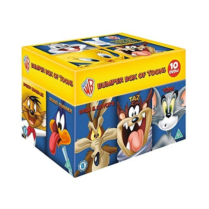 Looney Tunes big faces box set COFFRET DVD NEUF - Photo 1/1