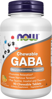 Supplements, GABA (Gamma-Aminobutyric Acid), Neurotransmitter Support*, Orang...