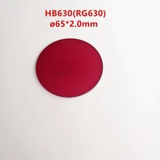 65x2.0mm 630nm HB630 Red cut-off filter infrared transmission