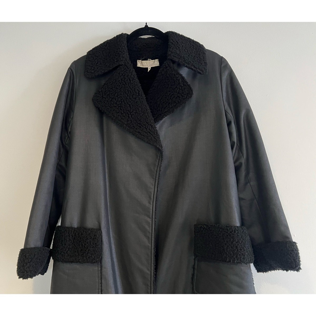 Vintage Givenchy 1980’s Shearling Coat View 2