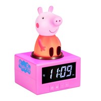Peppa Pig Paladone Icon-Wecker, Mehrfarbig, EinheitsgrößE
