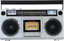 AIWA Audio-G RCP1 Radio Cassette Boombox Bluetooth USB Wide FM GAA4-RCP0001