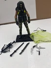 G.I. Joe Pursuit Of Cobra . Cobra Shadow Tracker 3.75"  original & other parts.