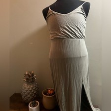 Lulu's Olive Green Maxi Dress Size L