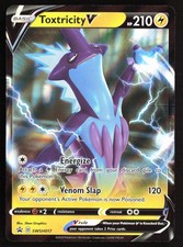 Pokemon Toxtricity V SWSH017 SWSH Spada e Scudo Carte Promo Holo Promo NM