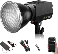 IFOOTAGE COB Video Light SL1 60DN, CRI 98/TLCI 99/12200 LM, 70w Light with 5600K