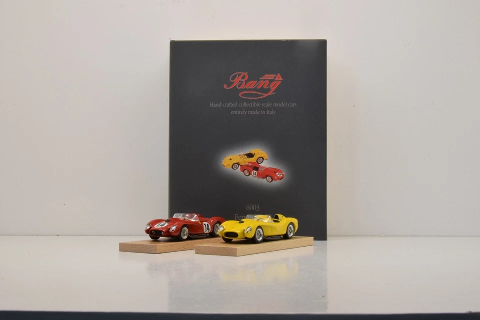 THE BANG BOOK COLLECTION FERRARI TR 1958 BANG 1/43 ÉTAT NEUF EN COFFRET - Photo 4/4