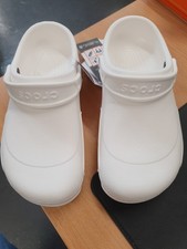 Crocs @ Work Unisex Adult - White Size UK M6/W7 x 10 pairs