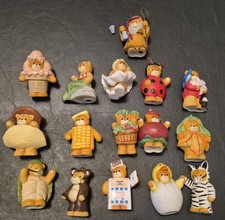 Lot of 16 Vintage Lucy And Me Bear Figurines VGC Food, Marilyn, Animals, Mermaid