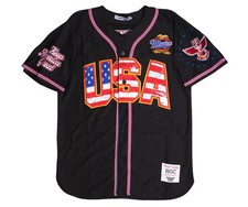 Headgear Classics Trump Baseball Jersey Size-`M` Men'C1s Black HGC191-BAJ-02 NEW