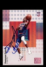 Signed Basketball Card Auto Damyean Dotson 2017-18 Panini Status #113 Knicks