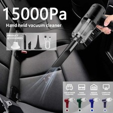 Handheld Car Vacuum Cleaner, 15000PA Portable Cordless, Dual use of blowing and