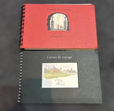 Louis Vuitton Carnet de voyage 旅行ノート RARE LOUIS VUITTON Carnet de voyage Travel Notebook Paris & London