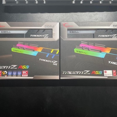 G.Skill Trident Z RGB DDR4 8GB 4er Pack 3200MHz Desktop F4-3200C16D-16GTZR ge...