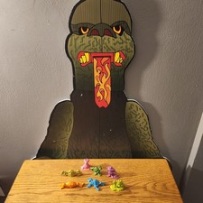 1970s FREAKIES Complete Set of 7 Solid PVC Figures / Cereal Premiums