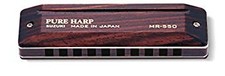 SUZUKI 10 Hole Harmonica PURE HARP MR 550 F Key ar3p5n1
